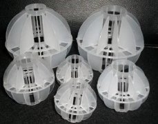 多面空心球在污水中的应用